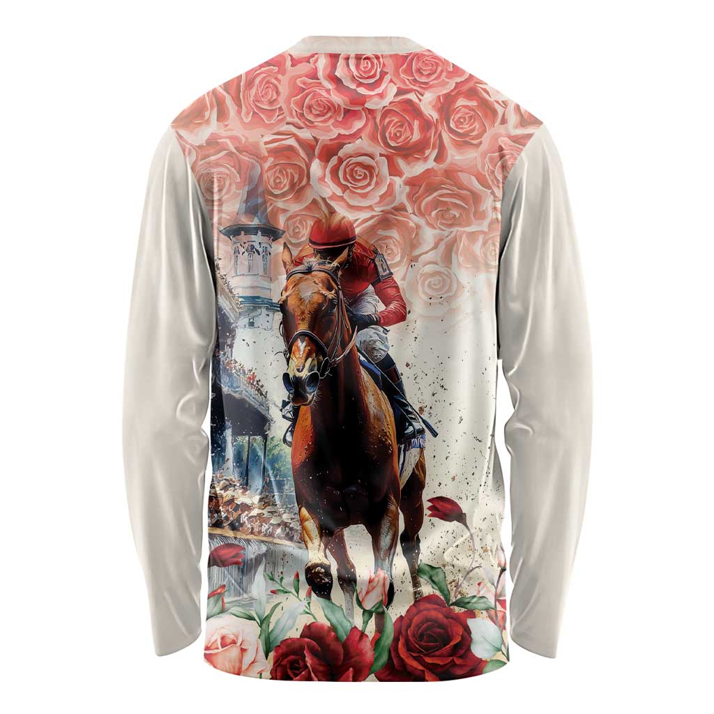 Kentucky Horse Racing Long Sleeve Shirt 151st Derby Party