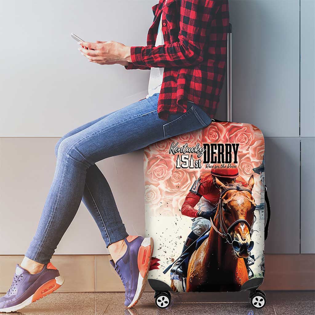 Kentucky Horse Racing Luggage Cover 151st Derby Party