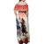 Kentucky Horse Racing Off Shoulder Maxi Dress 151st Derby Party