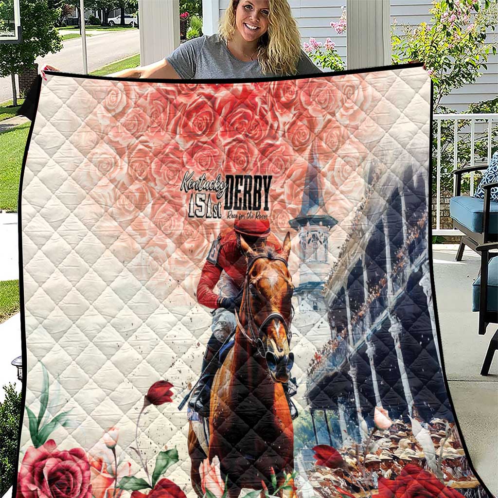 Kentucky Horse Racing Quilt 151st Derby Party