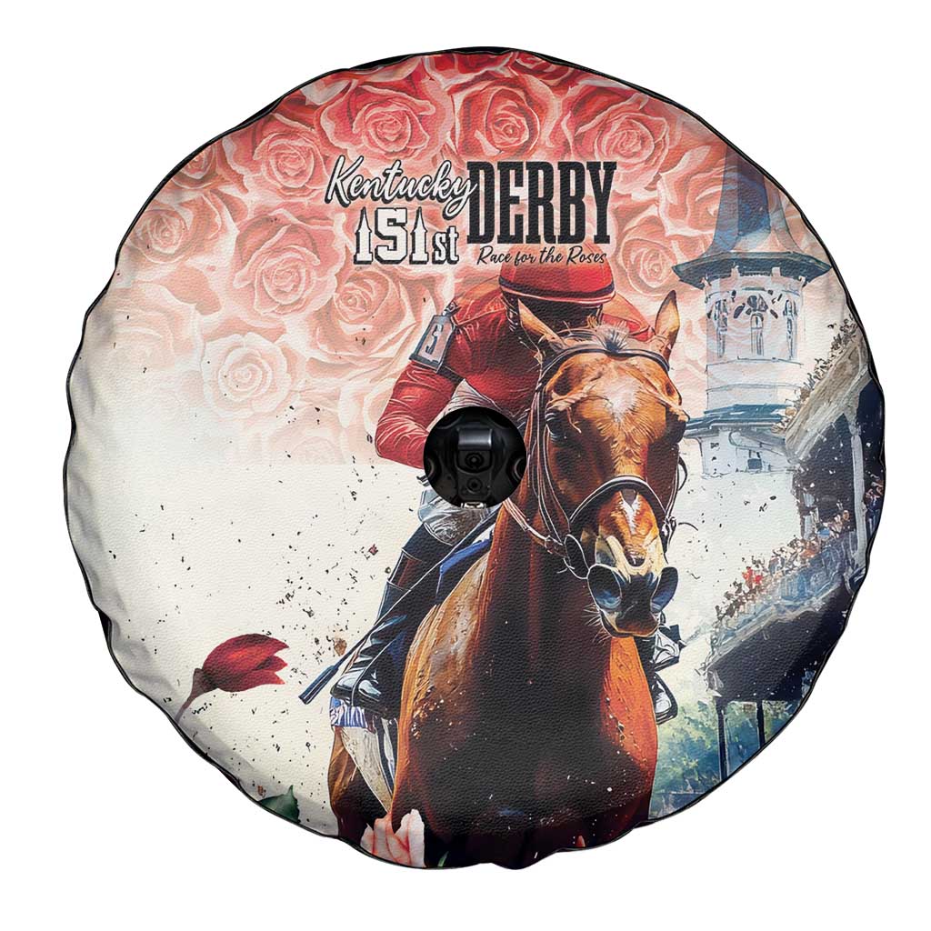 Kentucky Horse Racing Spare Tire Cover 151st Derby Party