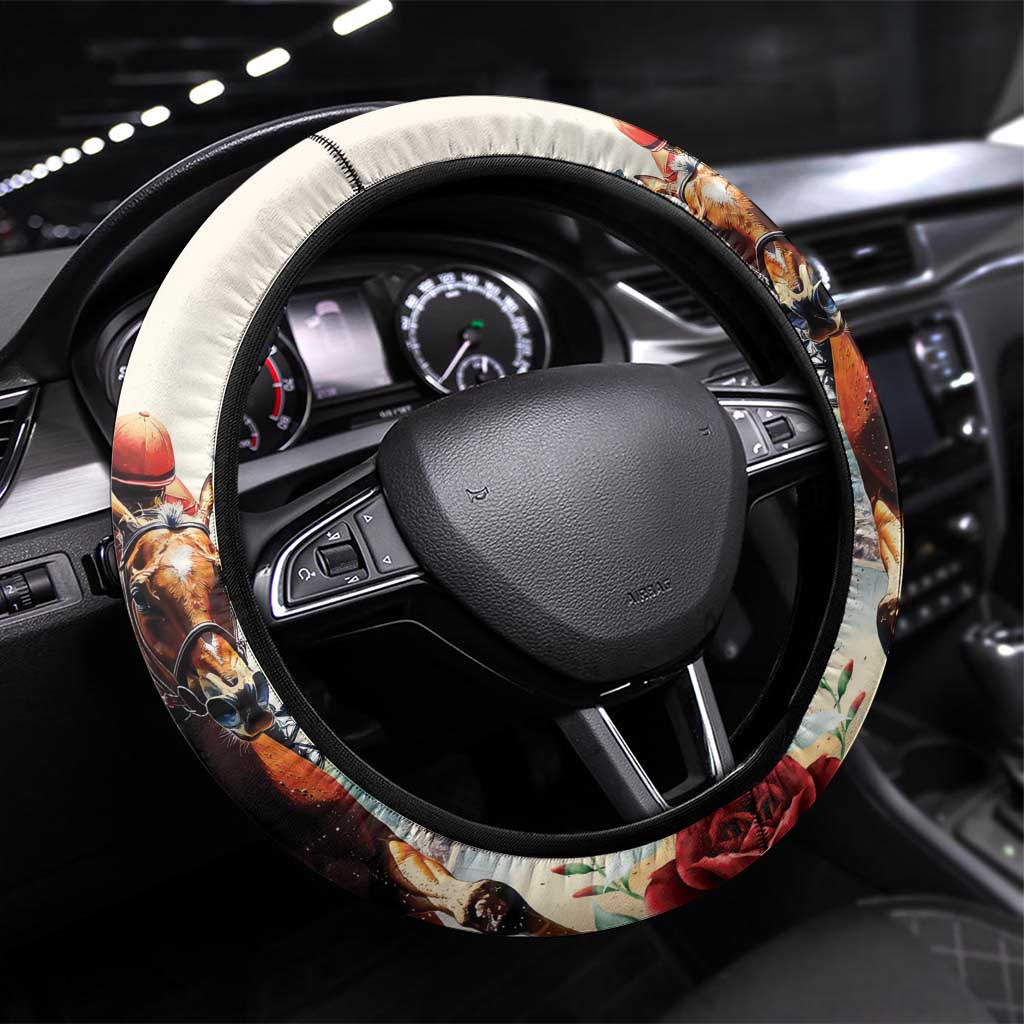 Kentucky Horse Racing Steering Wheel Cover 151st Derby Party