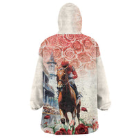 Kentucky Horse Racing Wearable Blanket Hoodie 151st Derby Party