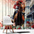 Kentucky Horse Racing Window Curtain 151st Derby Party