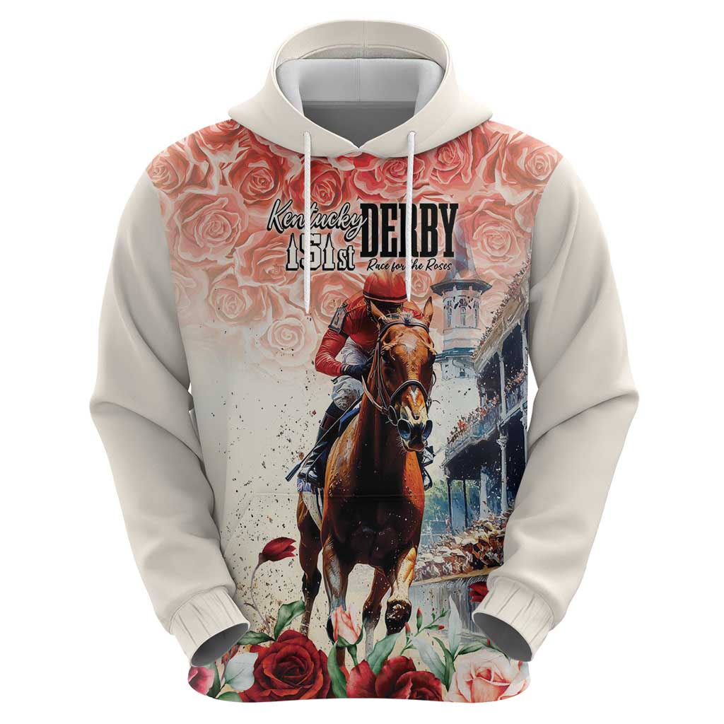 Kentucky Horse Racing Zip Hoodie 151st Derby Party