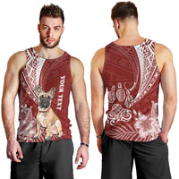 personalised-polynesian-pacific-bulldog-men-tank-top-with-red-hawaii-tribal-tattoo-patterns