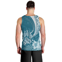 personalised-polynesian-pacific-bulldog-men-tank-top-with-teal-hawaii-tribal-tattoo-patterns