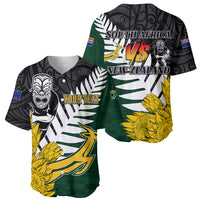 Personalised New Zealand Vs South Africa Rugby Baseball Jersey Rivals - Tribal Style LT7 - Wonder Print Shop