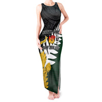 Personalised New Zealand Vs South Africa Rugby Tank Maxi Dress Rivals - Tribal Style - Wonder Print Shop