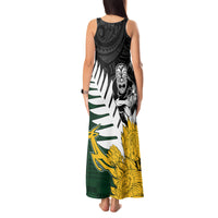 Personalised New Zealand Vs South Africa Rugby Tank Maxi Dress Rivals - Tribal Style - Wonder Print Shop