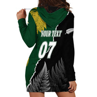 Personalised New Zealand Vs South Africa Rugby Hoodie Dress Rivals Dynamics - Wonder Print Shop
