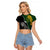 Personalised New Zealand Vs South Africa Rugby Raglan Cropped T Shirt Rivals Dynamics - Wonder Print Shop