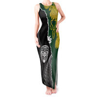 Personalised New Zealand Vs South Africa Rugby Tank Maxi Dress Rivals Dynamics - Wonder Print Shop