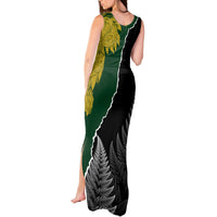 Personalised New Zealand Vs South Africa Rugby Tank Maxi Dress Rivals Dynamics - Wonder Print Shop