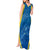 Personalised Sweden Football Tank Maxi Dress Women World Cup 2023 Blagult Glacial Inspired - Wonder Print Shop