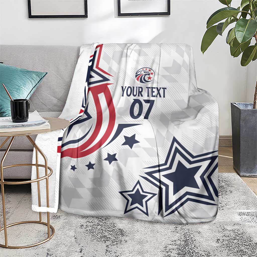 USA Rugby 2024 Custom Blanket GO Eagles Assemble