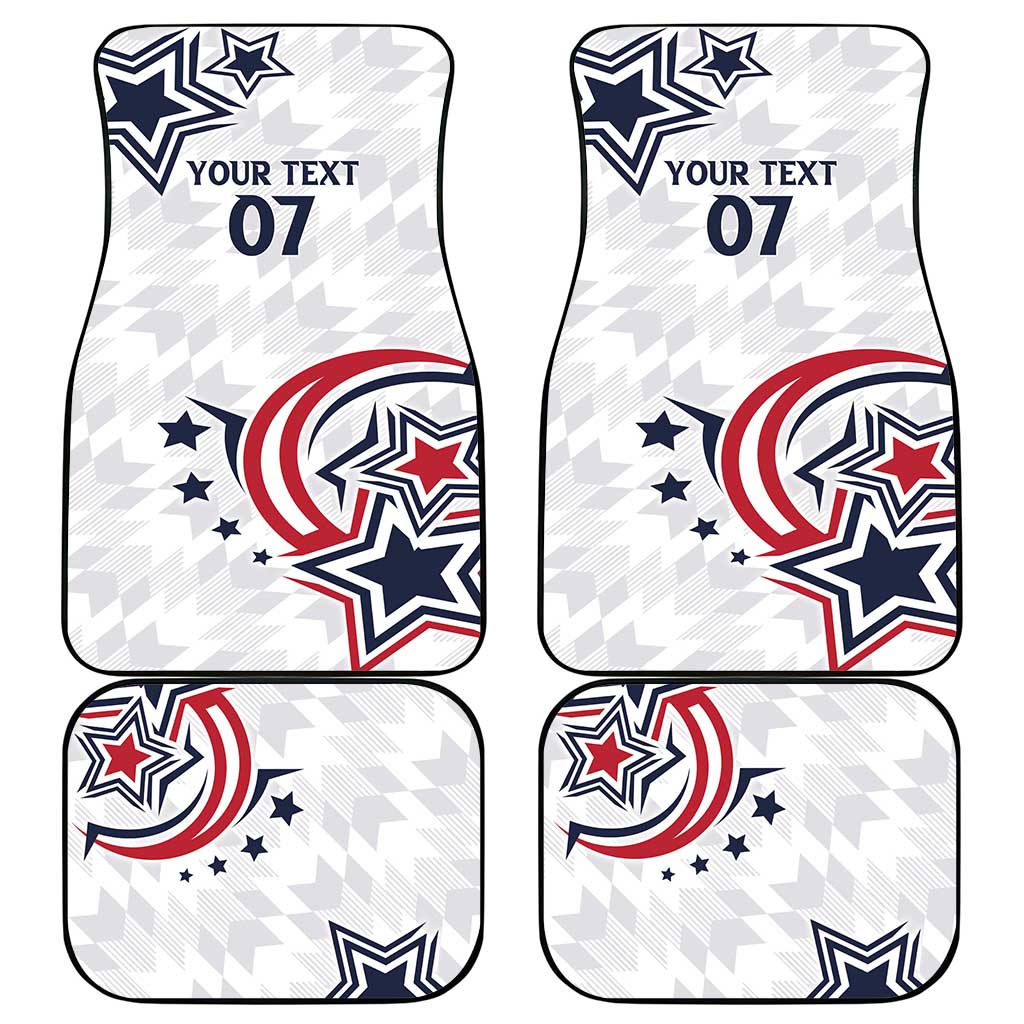 USA Rugby 2024 Custom Car Mats GO Eagles Assemble LT7 - Wonder Print Shop