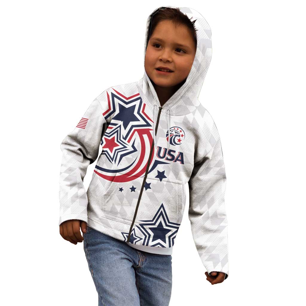 USA Rugby 2024 Custom Kid Hoodie GO Eagles Assemble - Wonder Print Shop