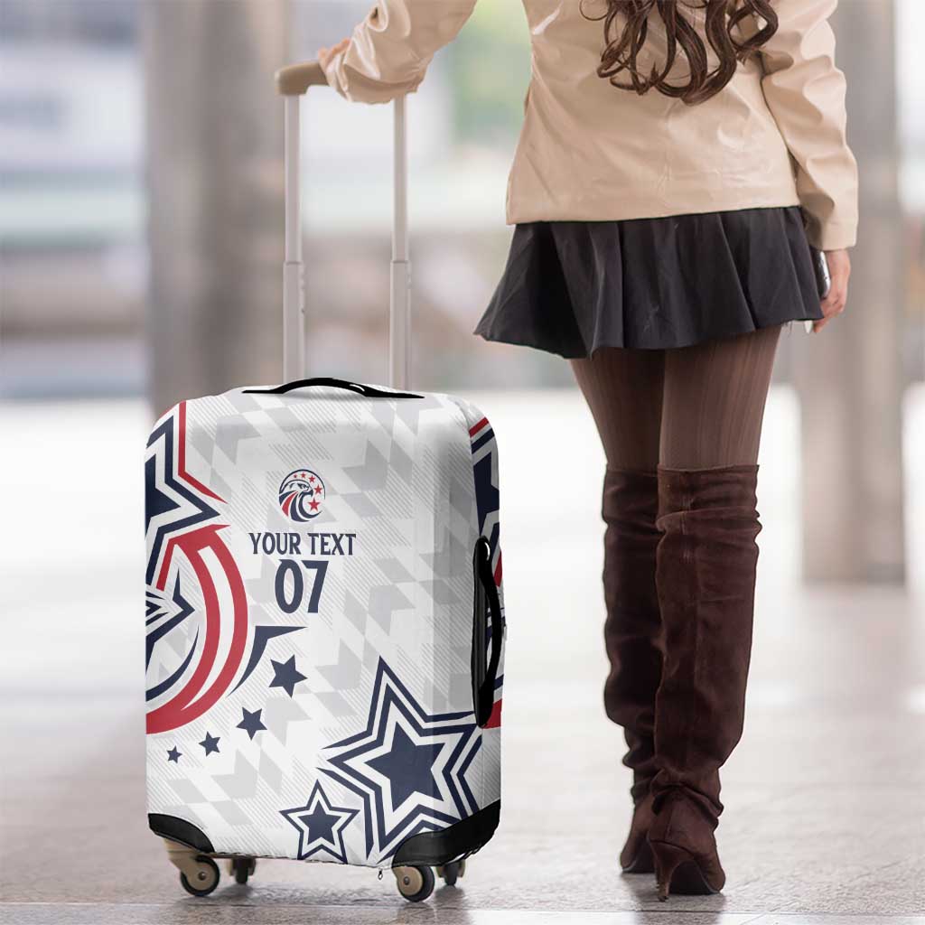USA Rugby 2024 Custom Luggage Cover GO Eagles Assemble - Wonder Print Shop