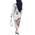 USA Rugby 2024 Custom Off The Shoulder Long Sleeve Dress GO Eagles Assemble - Wonder Print Shop