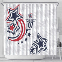 USA Rugby 2024 Custom Shower Curtain GO Eagles Assemble