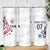 USA Rugby 2024 Custom Skinny Tumbler GO Eagles Assemble - Wonder Print Shop