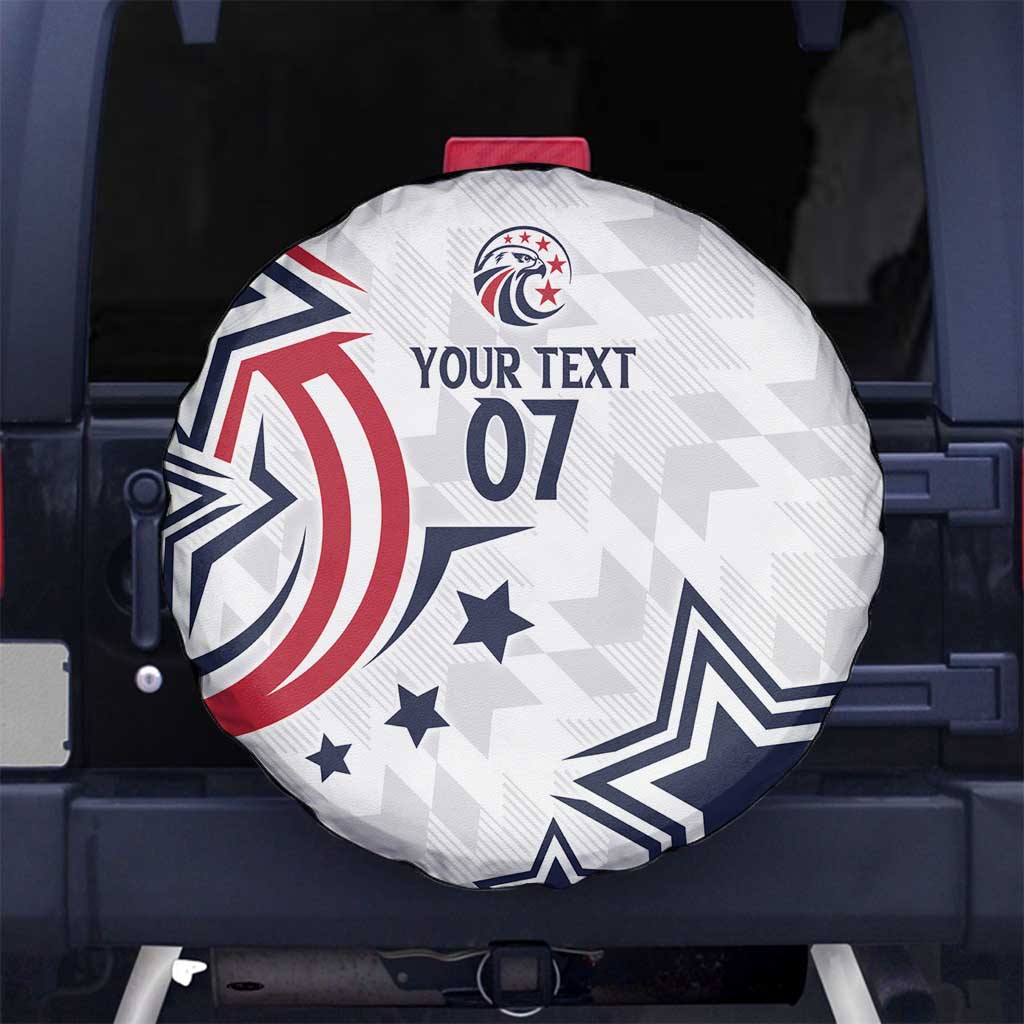 USA Rugby 2024 Custom Spare Tire Cover GO Eagles Assemble - Wonder Print Shop