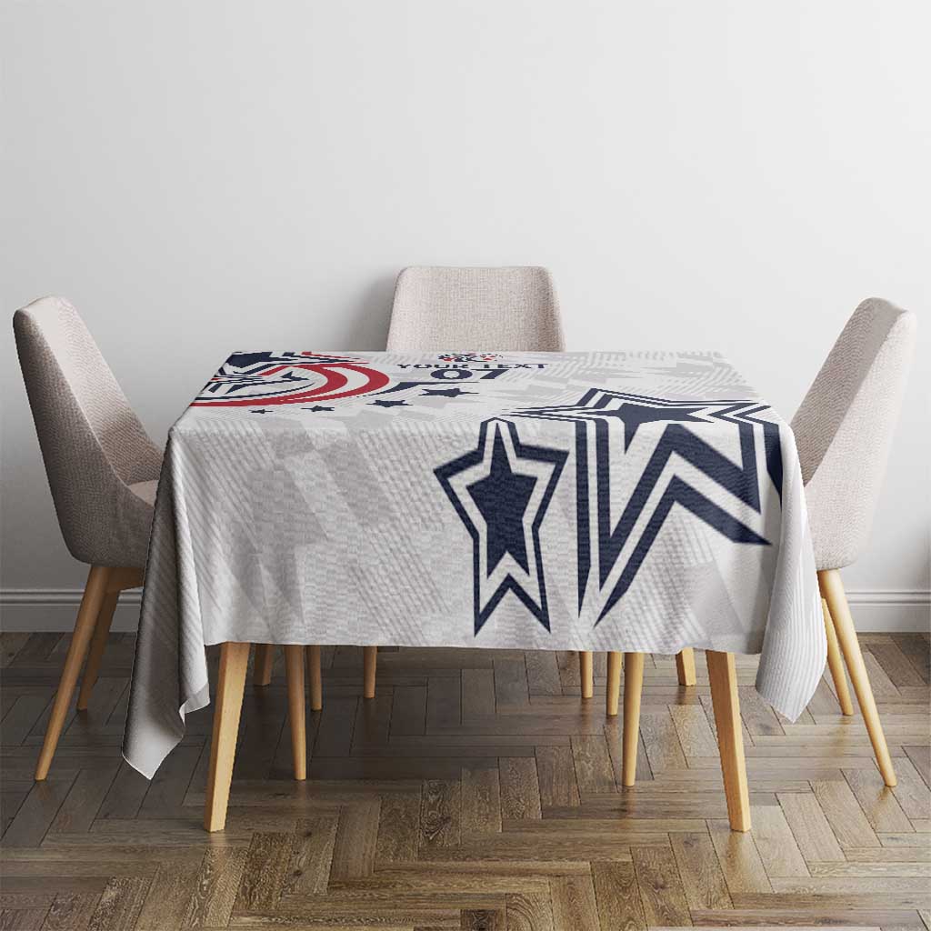 USA Rugby 2024 Custom Tablecloth GO Eagles Assemble - Wonder Print Shop