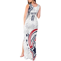 USA Rugby 2024 Custom Tank Maxi Dress GO Eagles Assemble - Wonder Print Shop