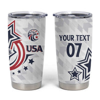 USA Rugby 2024 Custom Tumbler Cup GO Eagles Assemble - Wonder Print Shop