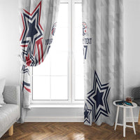 USA Rugby 2024 Custom Window Curtain GO Eagles Assemble - Wonder Print Shop