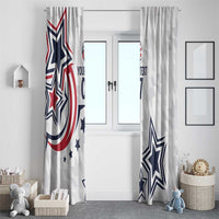 USA Rugby 2024 Custom Window Curtain GO Eagles Assemble - Wonder Print Shop