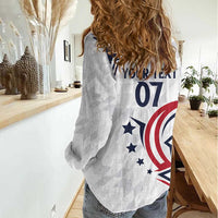 USA Rugby 2024 Custom Women Casual Shirt GO Eagles Assemble - Wonder Print Shop