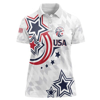 USA Rugby 2024 Custom Women Polo Shirt GO Eagles Assemble - Wonder Print Shop