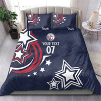 USA Rugby 2024 Custom Bedding Set GO Eagles Assemble - Blue Version LT7 - Wonder Print Shop