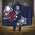 USA Rugby 2024 Custom Hooded Blanket GO Eagles Assemble - Blue Version