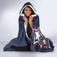 USA Rugby 2024 Custom Hooded Blanket GO Eagles Assemble - Blue Version