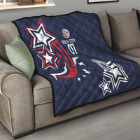USA Rugby 2024 Custom Quilt GO Eagles Assemble - Blue Version - Wonder Print Shop
