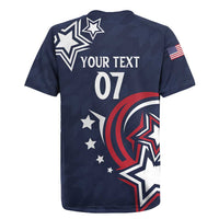 USA Rugby 2024 Custom Rugby Jersey GO Eagles Assemble - Blue Version - Wonder Print Shop