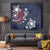 USA Rugby 2024 Custom Tapestry GO Eagles Assemble - Blue Version - Wonder Print Shop