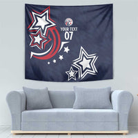 USA Rugby 2024 Custom Tapestry GO Eagles Assemble - Blue Version - Wonder Print Shop