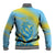 Saint Lucia Cricket Personalized Baseball Jacket The Roaring King - Wonder Print Shop