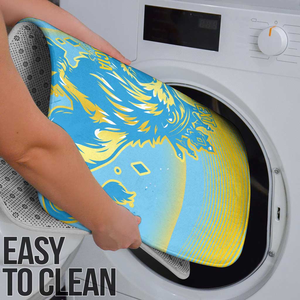 Saint Lucia Cricket Personalized Bathroom Set The Roaring King - Wonder Print Shop