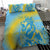 Saint Lucia Cricket Personalized Bedding Set The Roaring King - Wonder Print Shop
