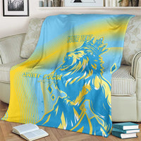 Saint Lucia Cricket Personalized Blanket The Roaring King - Wonder Print Shop