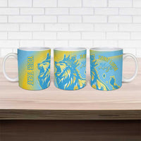 Saint Lucia Cricket Personalized Ceramic Mug The Roaring King - Wonder Print Shop