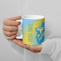 Saint Lucia Cricket Personalized Ceramic Mug The Roaring King - Wonder Print Shop