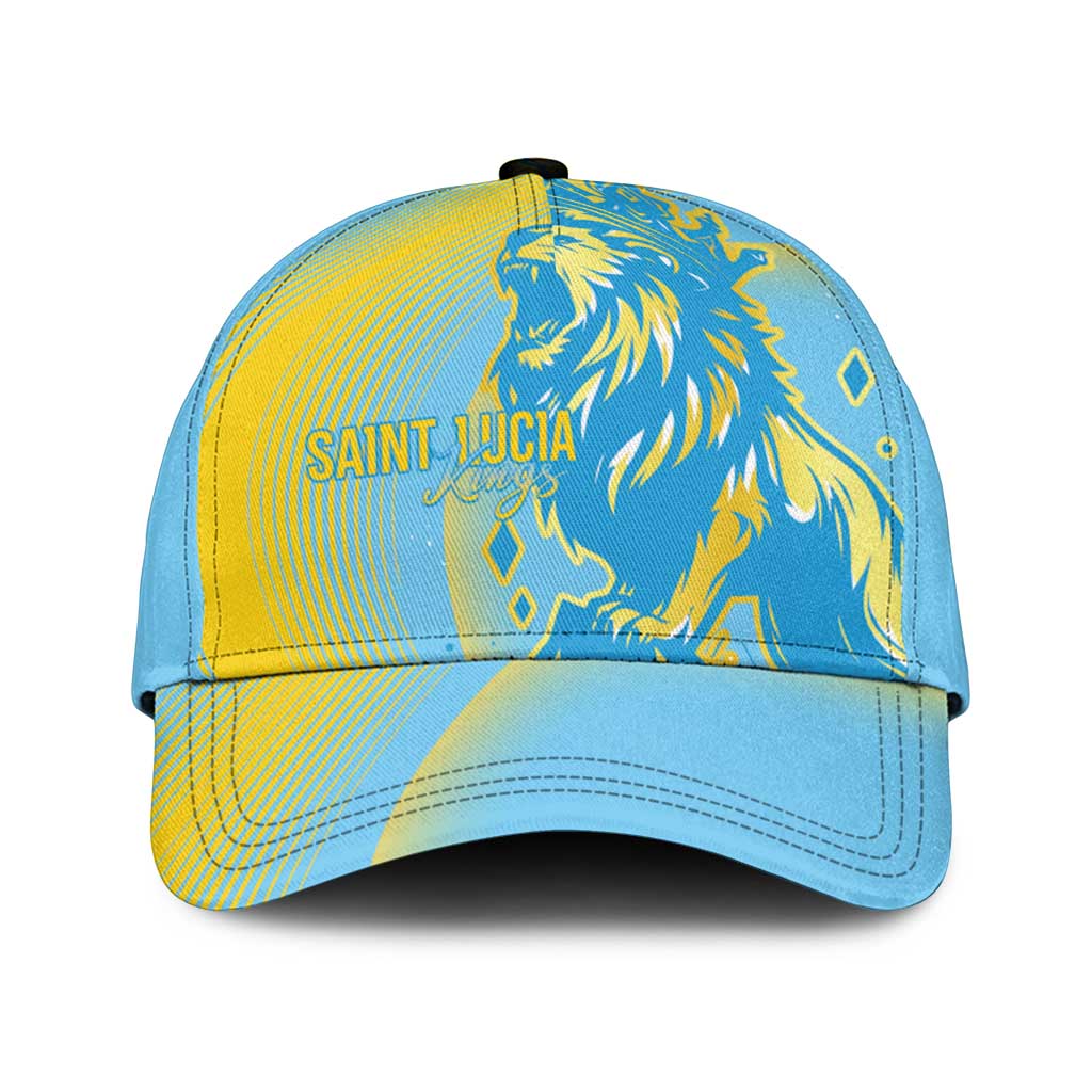 Saint Lucia Cricket Classic Cap The Roaring King - Wonder Print Shop