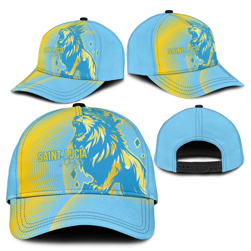 Saint Lucia Cricket Classic Cap The Roaring King - Wonder Print Shop