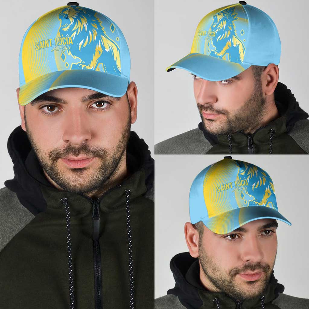 Saint Lucia Cricket Classic Cap The Roaring King - Wonder Print Shop